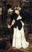 James Joseph Jacques Tissot The Farewell Spain oil painting artist